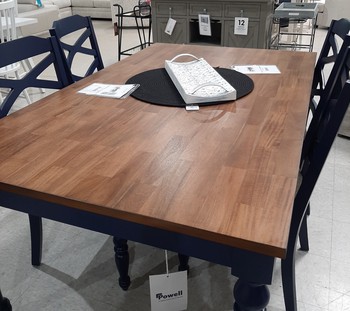 TRIMBLE NAVY 5 PC DINING SET