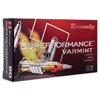 Hornady .204 Ruger 40Gr V-Max Superformance Box 20