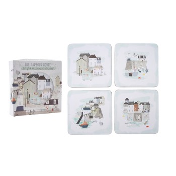 HARBOUR HOUSE COASTERS - SET OF 4