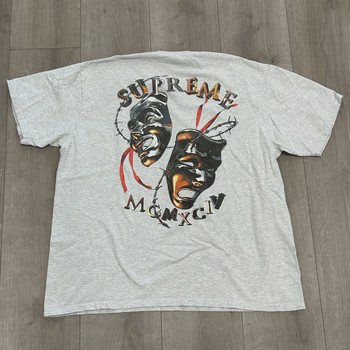 Supreme Laugh Now Tee 'Ash Grey' • Pre-Owned [3084] - view 5