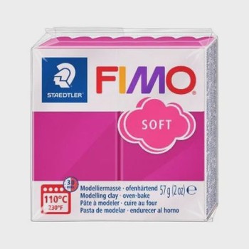 FIMO soft 57g raspberry clay
