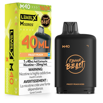 Level X Flavour Beast M40 160K Pod - Frizzy Peach Iced