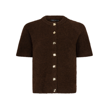 Cardigan Kitty · Dark Brown