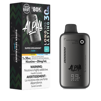 Flavour Beast Alpha 80K - Super Spearmint Iced
