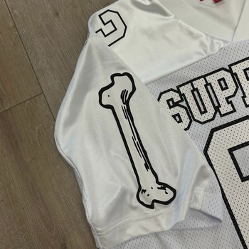 Supreme Bones Football Jersey 'White' • Brand New [5802] - view 5