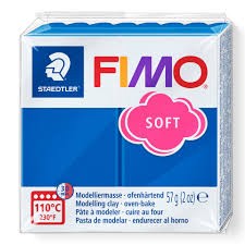 FIMO soft 57g pacific blue clay