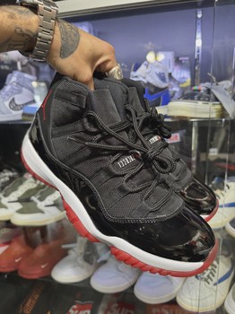 Air Jordan 11 Retro Playoffs Black Red (2019) No Box • Pre-Owned [0775] - view 2