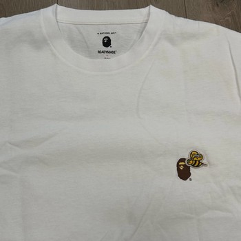 BAPE x READYMADE Ape Head & Bee T-Shirt • Brand New [2615] - view 7