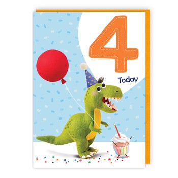 Tracks - Series B - Jellybean -4 Today Dinosaur Stitched - Neon(804u) - H555