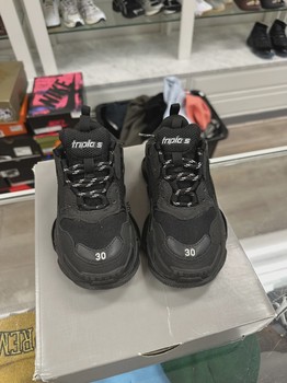 Balenciaga Triple S Black Kids  • Pre-Owned [9024] - view 3