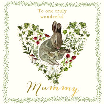 The Art File - Rabbits & Strawberries Mother'S Day - TVM02A