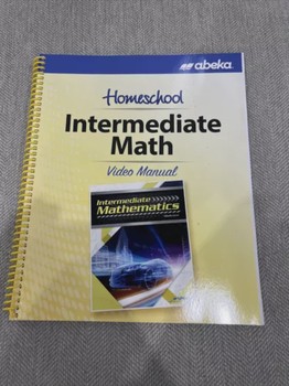 Used Intermediate Math Video Manual