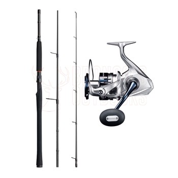 Shimano Backbone 8'3" PE: 3-5 2-Piece + Shimano Saragosa SW 8000HG