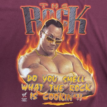 Vintage WWF The Rock T Shirt - Pre-Owned - view 2