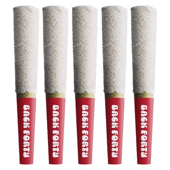Back Forty Frosted Icicles Sour Cherry Diamond Infused (Pre-Roll) / 2.5g / Infused Pre-Rolls (5) / Indica