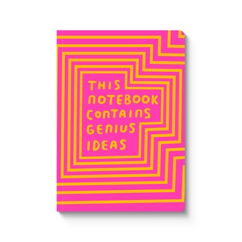 Ohh Deer - This Notebook Contains Genius Ideas (A5) - ASHPBNBA510411