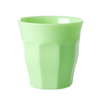 RICE MEDIUM MELAMINE CUP - SAGE GREEN