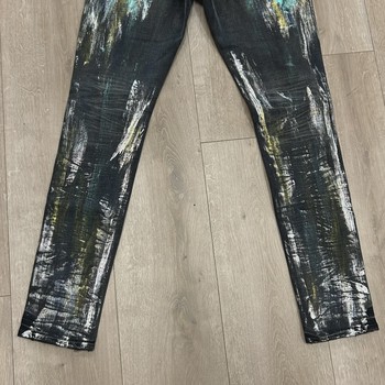 Purple Brand P001 'Iridescent Painter Black' Jeans • Pre-Owned [9017] - view 6