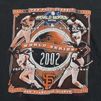 2002 San Francisco Giants World Series "The Fall Classic" T-Shirt • Pre-Owned [9780] - view 2