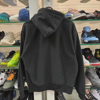 SS24 Stussy No.4 Hoodie Black • Brand New [8249] - view 4