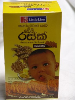Little Lion Golden Cow Rusk Original 70g
