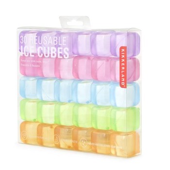 COLOURED ICE CUBES - PACK OF 30