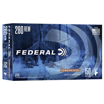Federal Power Shok Soft Point .280 150gr