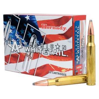 Hornady American Whitetail 30-06 180gr