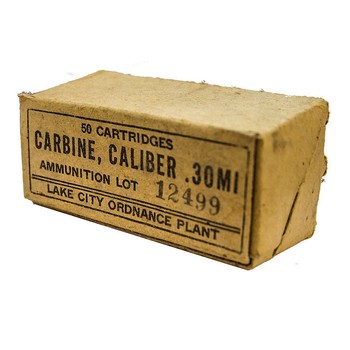 Lake City Ordnance Plant .30 Carbine