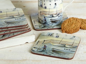 CORNISH HARBOUR COASTER - SET OF 4