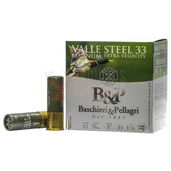 B&P Valle Steel 12g 3" 33g packets