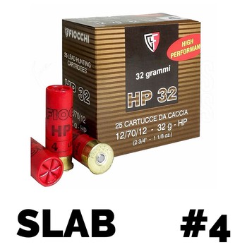 Fiocchi HP 32 12g 2¾" Slab #4