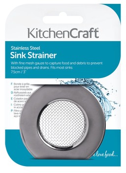 STAINLESS STEEL SINK STRAINER