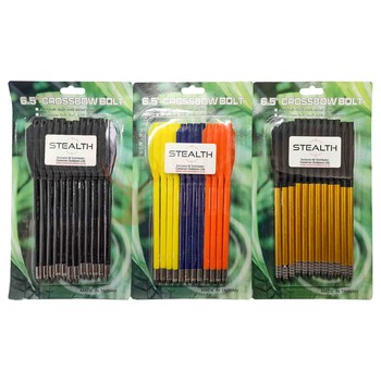 Pistol Crossbow 6.5" Bolts 12 pack