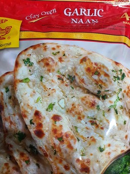 Deep Garlic Naan 4pcs 300g