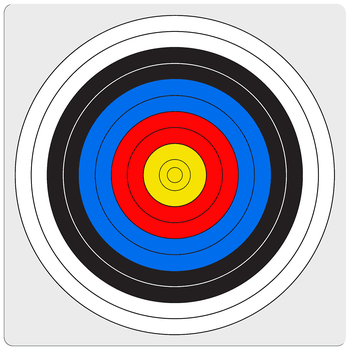 Stealth Cardboard Archery Target 75x75cm