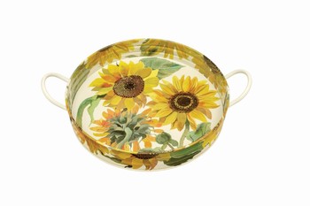 EMMA BRIDGEWATER FLOWERS LARGE  HANDLED TRAY