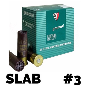 Fiocchi 12g Steel Shot 36 3" Slab #3