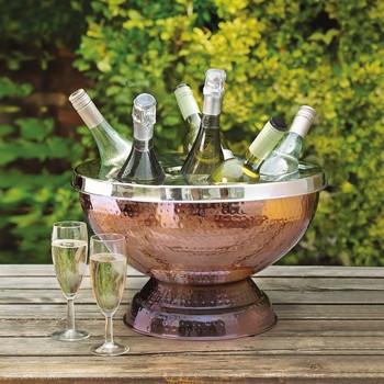 COPPER WINE AND CHAMPAGNE COOLER