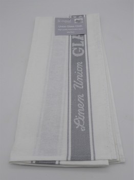 GREY LINEN UNION GLASS CLOTH