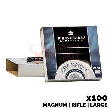 Federal Large Magnum Rifle Primers x 100