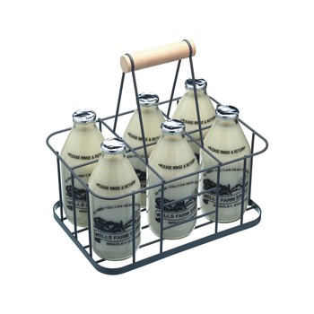 WIRE 6 BOTTLE HOLDER