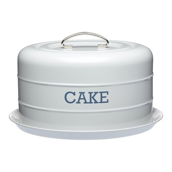 FRENCH GREY CAKE DOME 'LIVING NOSTALGIA'