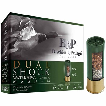B&P Dual Shock 12g 3" 36gr #5 + #3