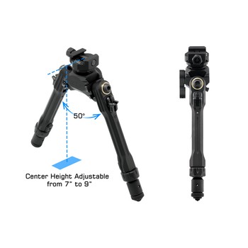 Leapers UTG Pro TBNR Picatinny Bipod 7-9"