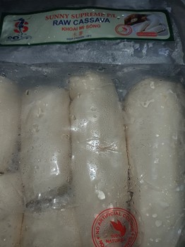 Sunny Food Froz Raw Cassava Whole  1kg
