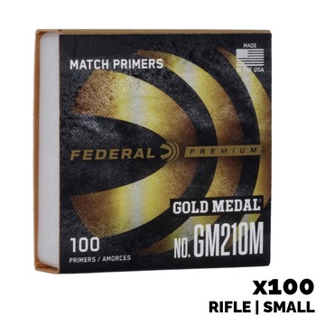 Federal Gold Medal Premium Match Small Rifle Primers x 100