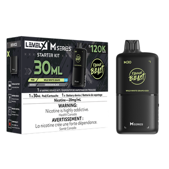 Level X Flavour Beast M30 Starter Kit - Wild White Grape Iced