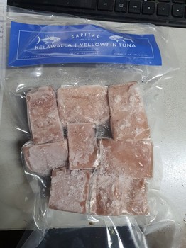 Capital Frozen Tuna Yelloe fin Fish 400g