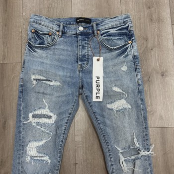 Purple Brand Light Indigo Vintage Jeans Light Blue • Pre-Owned [4761] - view 2
